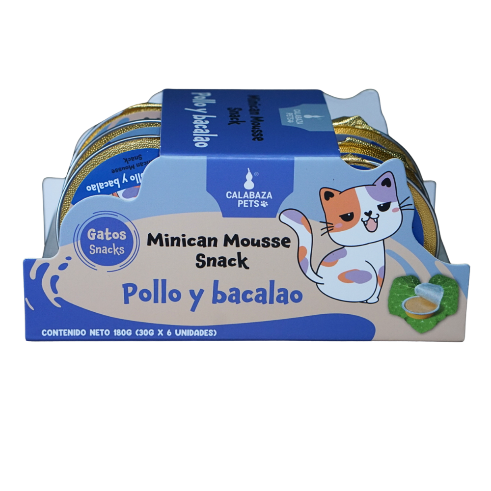 Kit Cinco Para Gatos Minican Mausse + Ratón Cola Larga