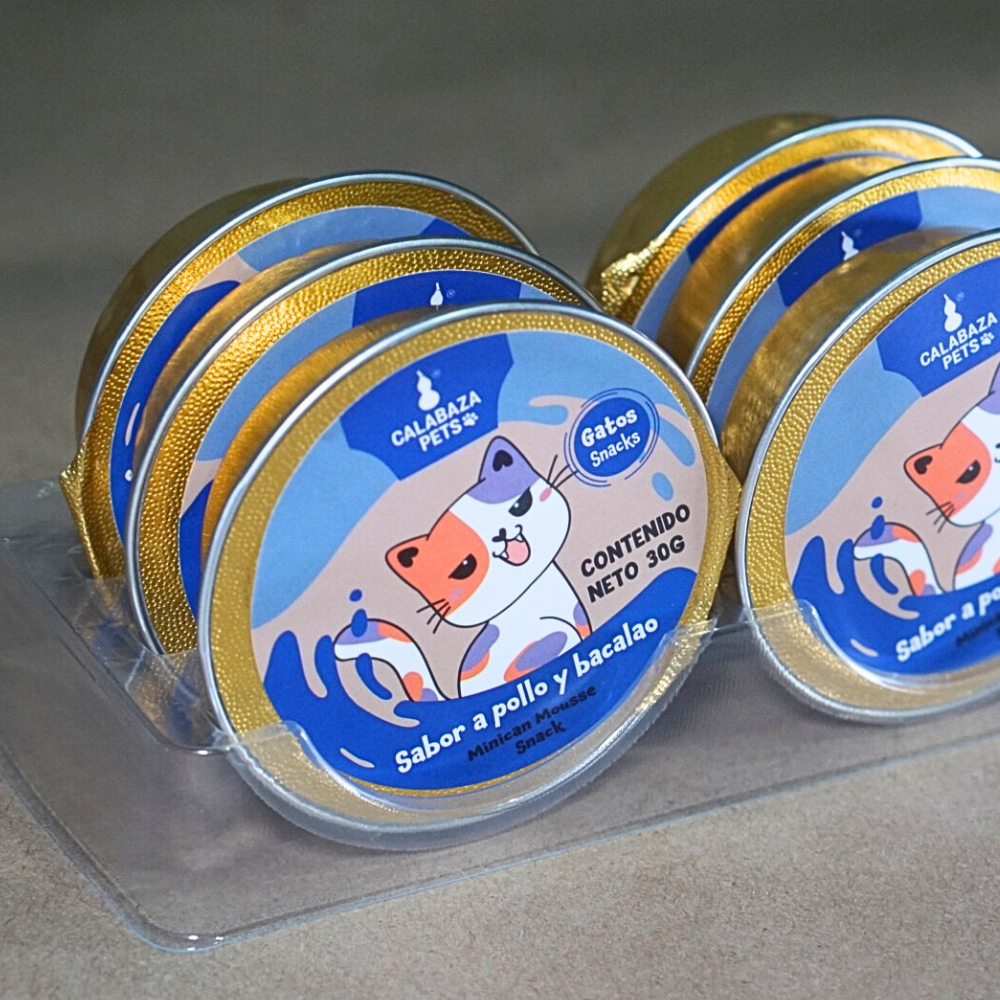 Kit Cinco Para Gatos Minican Mausse + Ratón Cola Larga