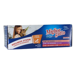 Comida Húmeda para Gatos  Super Premium Miglior Gatto de Morando Pack * 6 Surtidos