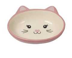 Comedero Plato en Cerámica para Gatos Plano