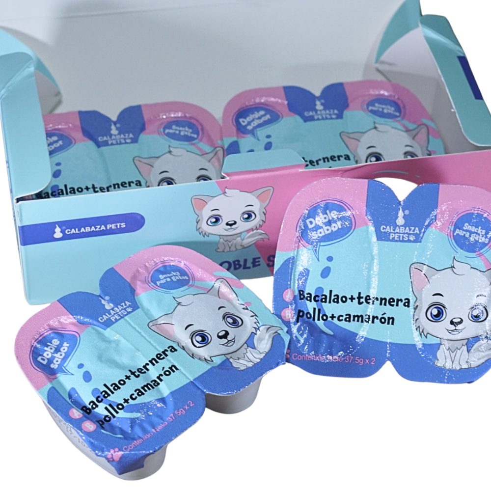 Kit Dos Para Gatos Snack Duo Cup + 2 Juguetes
