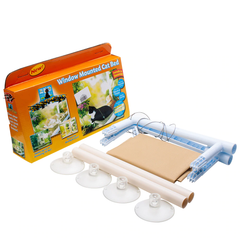 Combo Cama Ventana + Rascador esquinero para gato