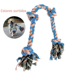 JUGUETE LAZO MOLAR GRANDE DOS NUDOS