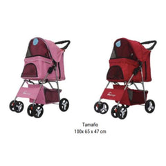 Coche Para Mascotas Pequeñas y Medianas Hasta 15 k