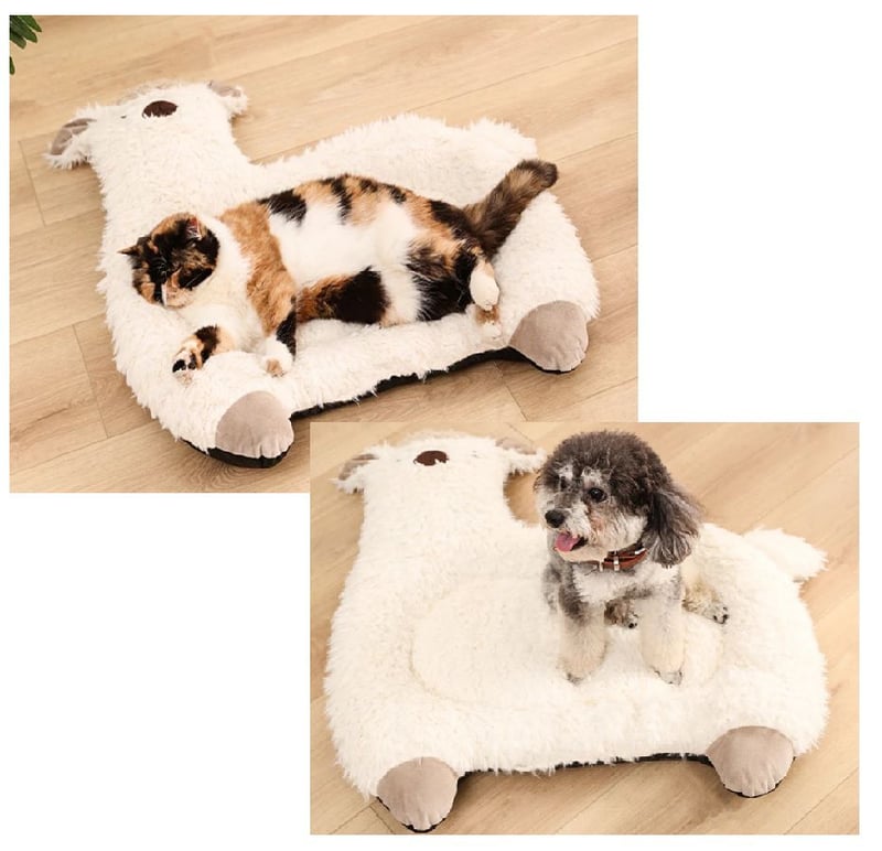 Cama Forma de Alpaca Para Gatos o Perros pequeños