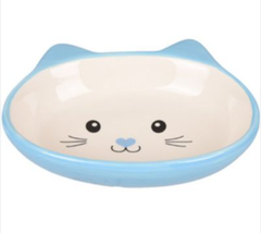 Comedero Plato en Cerámica para Gatos Plano