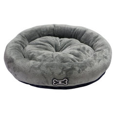 Cama Redonda Tipo Nido con Cojín