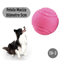 Pelota Perro Maciza Colores Surtidos 5cm