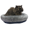 Image of CAMA PERRO/GATO REDONDA TIPO NIDO CON COJIN EXTRA COMODA