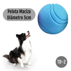 Pelota Perro Maciza Colores Surtidos 5cm