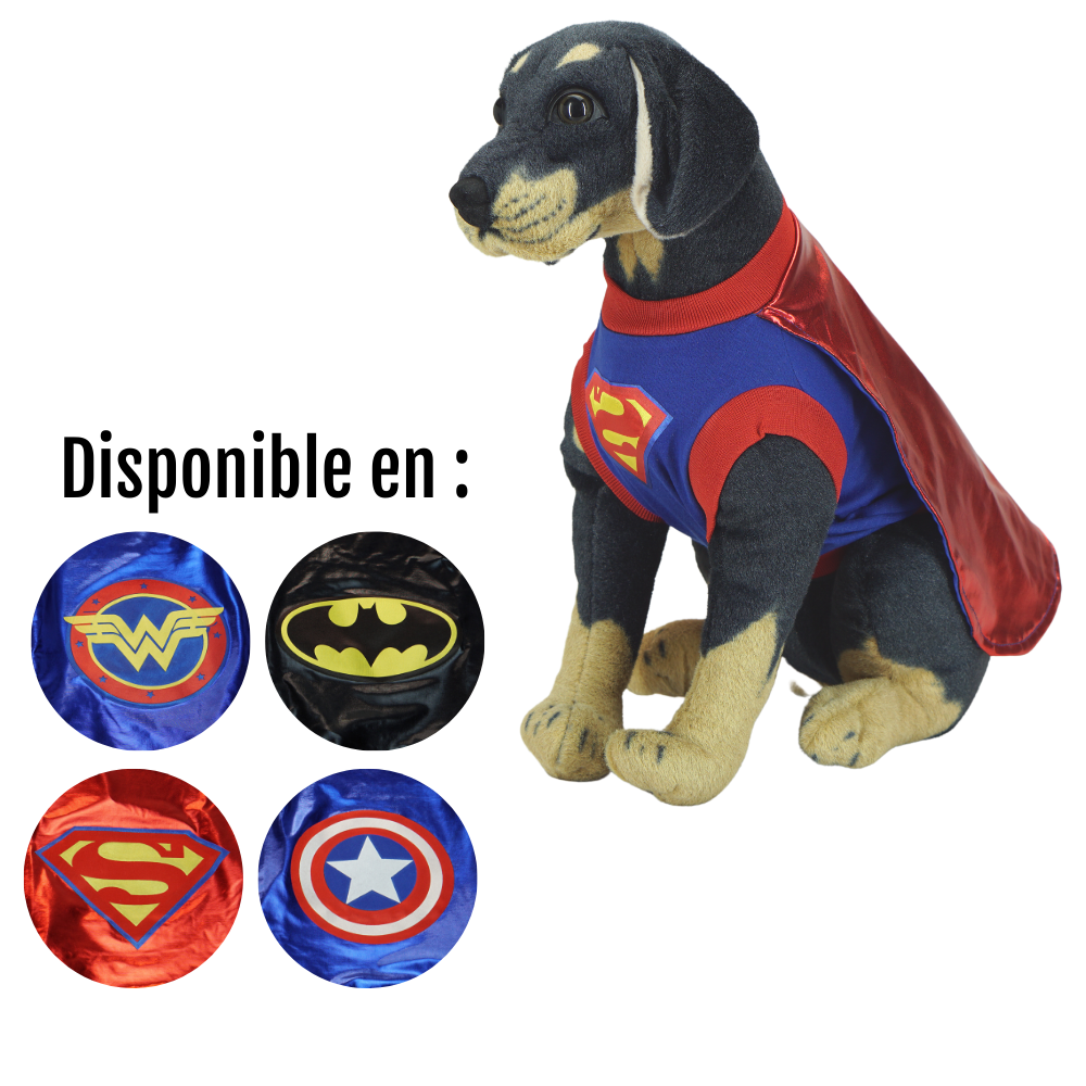 Camiseta Con Capa Super Pets