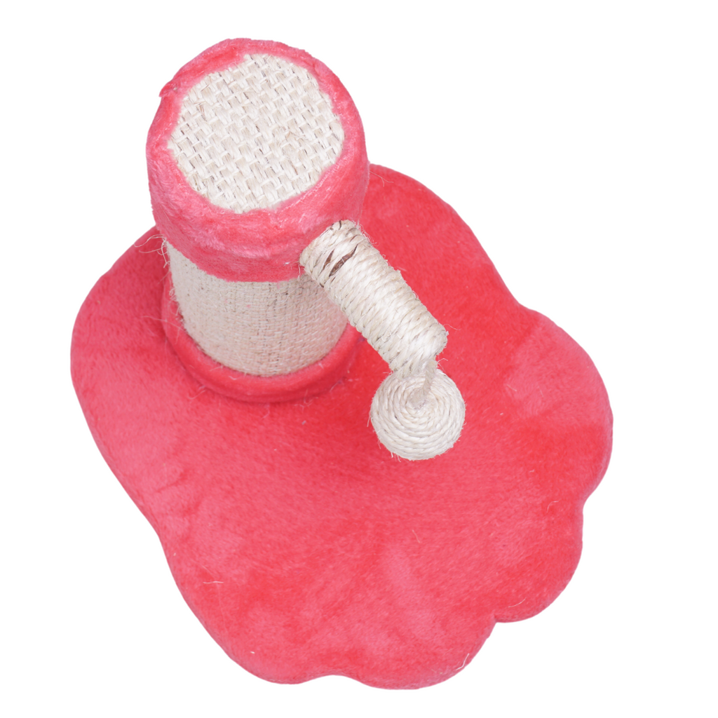 RASCADOR HUELLA PEQUEÑO GATO AFILADOR UÑAS PREVIENE ESTRES