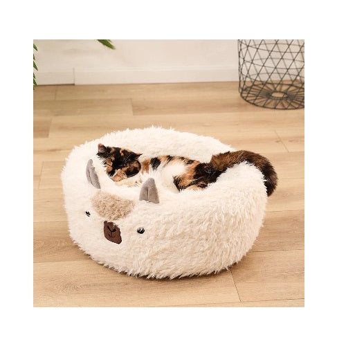 Cama Gato Super Acolchada Alpaca