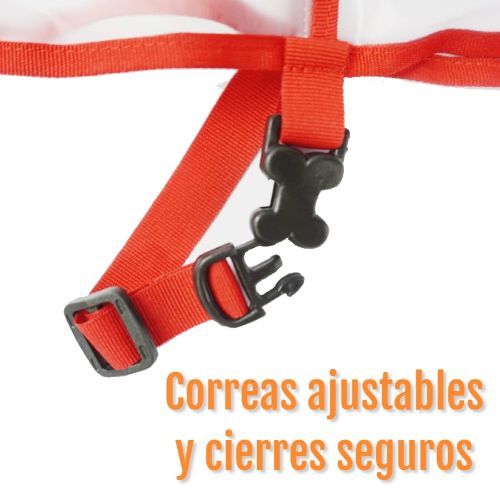 Capa Perro Lluvia 100% Impermeable