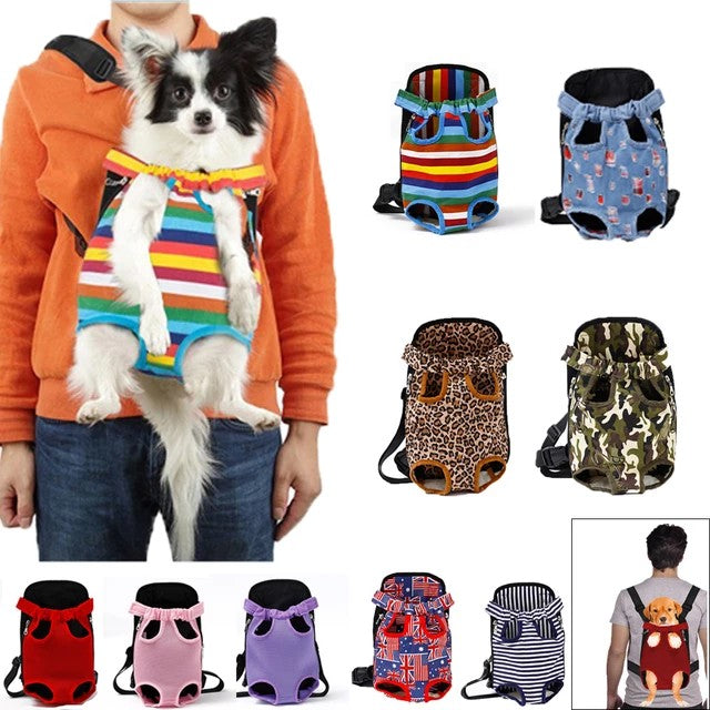 Cargador Maleta Perro Estilo Bebe Canguro Para Moto