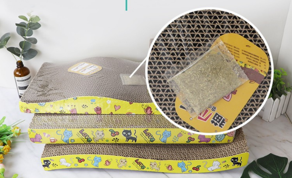 Rascador Afila Uñas Desestresante Para Gatos