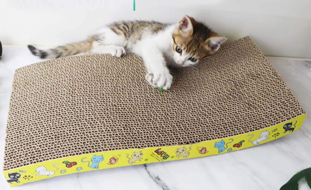 Rascador Afila Uñas Desestresante Para Gatos