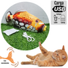 Image of Juguete Para Gato Peluche Pez Pescado con Movimiento Electrónico carga USB