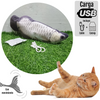 Image of Juguete Para Gato Peluche Pez Pescado con Movimiento Electrónico carga USB