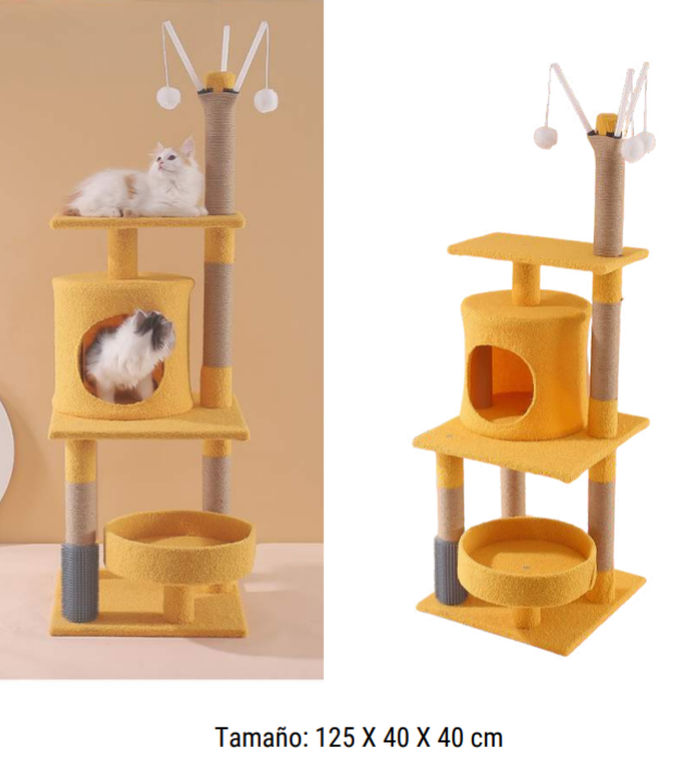 Gimnasio Premium Dos Camas 4 Niveles y Juguetes