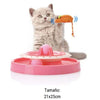 Image of Juguete Placa Giratoria Con Raton Para Gatos