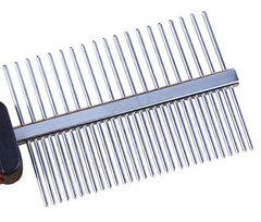 Peineta Doble Perros/gatos Mango Ergonómico Nudos - Volumen