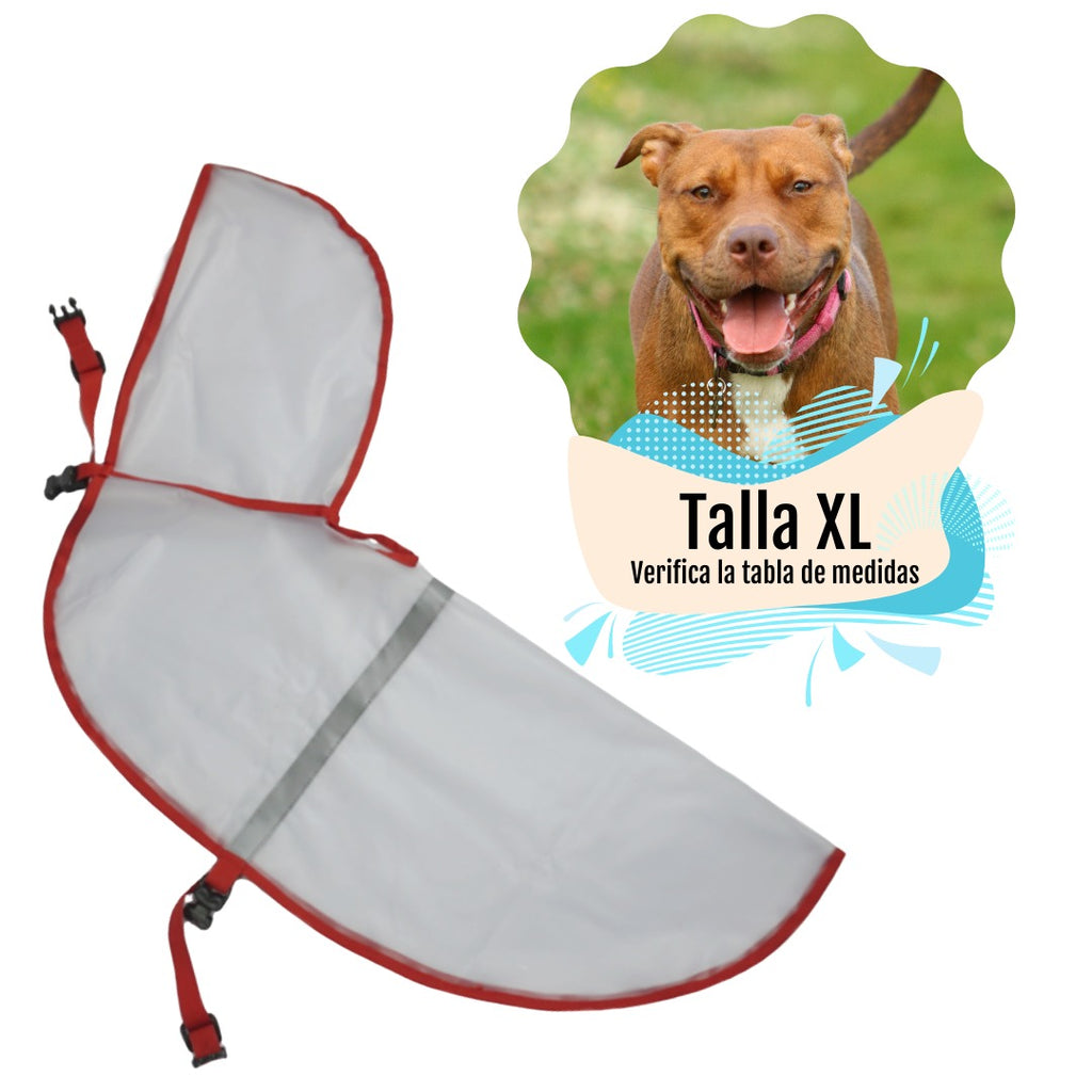 Capa Perro Lluvia 100% Impermeable