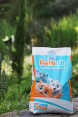 Arena Para Gato PetoCat 5 Kilos Bentonita Natural