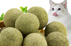 Juguete Bola Natural Catnip * 2 unidades Para Gatos