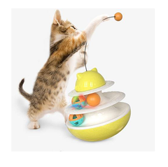 Juguete Interactivo Tumber Cat Con Fuga de Comida