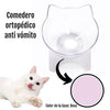 Image of Comedero / Plato Gato Ortopédico Anti Vomito 13cm